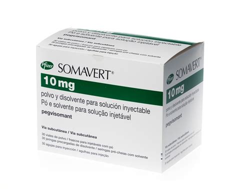 Somavert 10 Mg Polvo Y Disolvente Para Solucion Inyectable 30 Viales