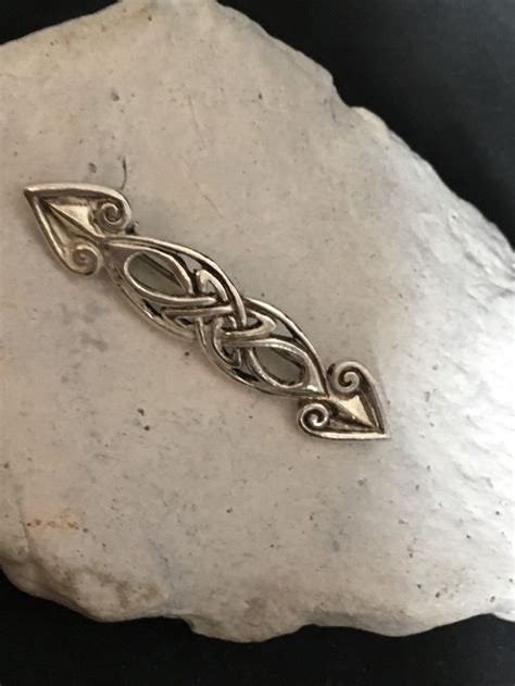 Vintage Silver 925 Celtic Pin Brooch Etsy Uk Silver Vintage