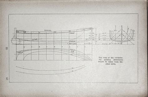 Drawings For A 16ft Motor Launch