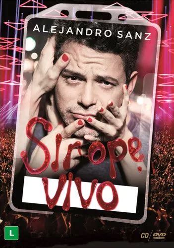 Cd Dvd Alejandro Sanz Sirope Vivo Parcelamento Sem Juros