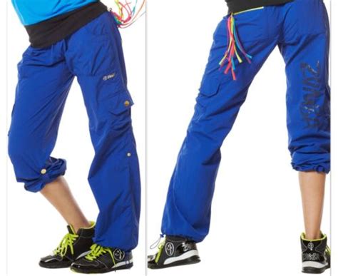 Zumba Cargo Pants Converts To Capri Hiphop Convention U K Harrods Rare