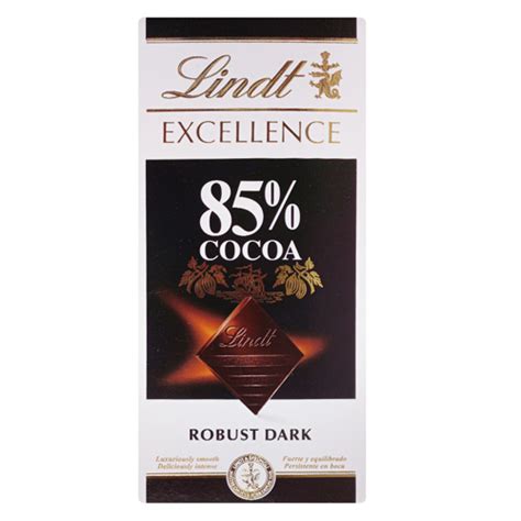 Lindt Excellence Cocoa Robust Dark Chocolate G Supersavings