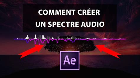 Comment créer un SPECTRE AUDIO sur After Effect CC 2017 8 YouTube