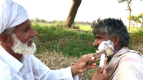 Asmr Relaxing Saleeping Shaving With Old Barber Youtube