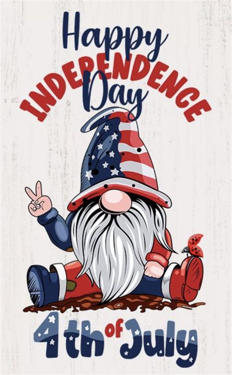 Pin On Cards 4th Of July Gnome Wallpaper 4th Of July Wallpaper