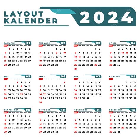 Calendrier Simple 2024 Png Calendrier 2024 2024 Calendrier Nbkomputer