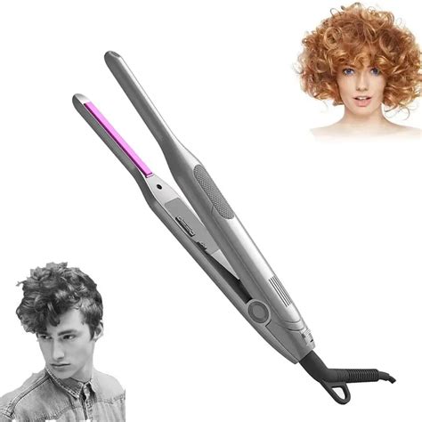 Short Hair Small Flat Iron Hair Straightener And Curling Iron In One Mvxitanny Pencil Hair