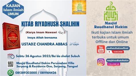 Riyadush Sholihin YouTube