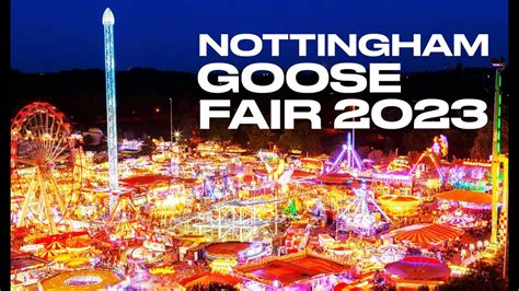 Nottingham Goose Fair October 2023 YouTube