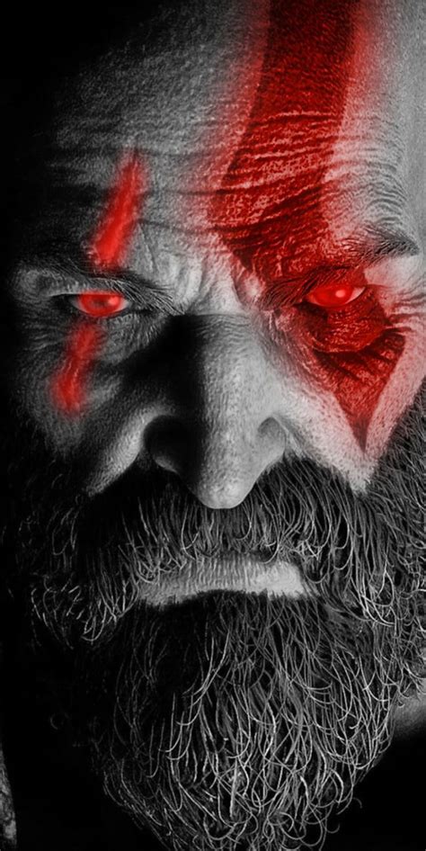 Kratos Face Paint