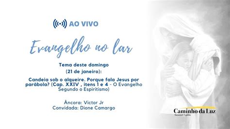 Evangelho No Lar Online Candeia Sob O Alqueire Por Que Fala Jesus