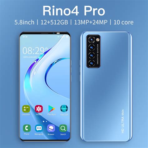 Smartphone Rino Pro Low Price Android Large Screen Cm Dual