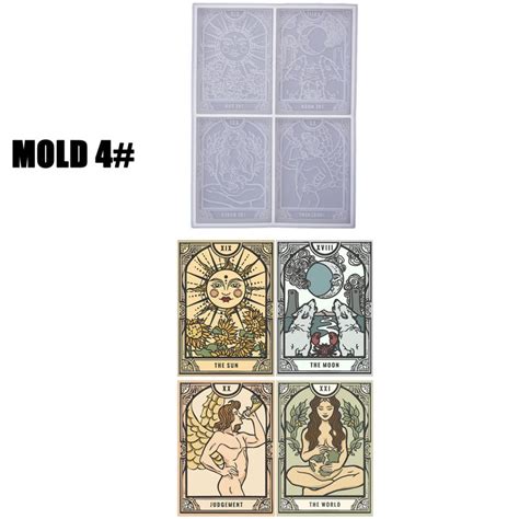 Create Your Own Tarot Deck With Large Resin Molds Styles Etsy