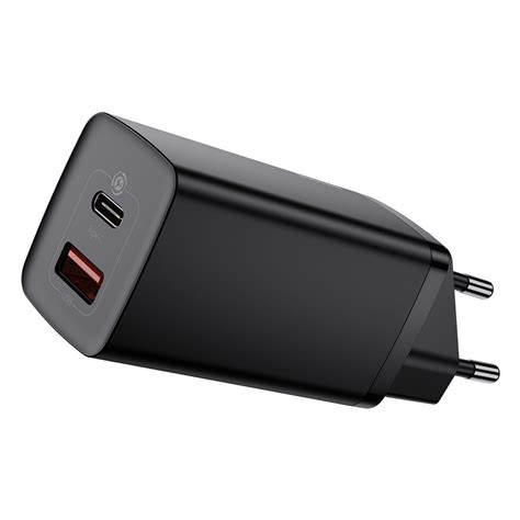 Laadija Xusb C Kuni W Quick Charge Pd Baseus Gan Lite Must