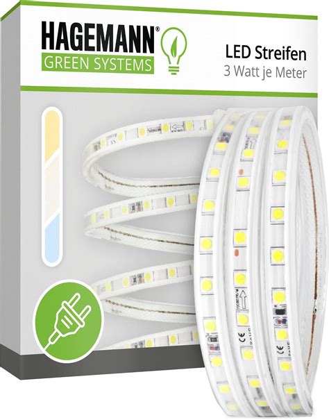 Pcning Led Band Wasserdicht M V Direktanschluss Led Streifen