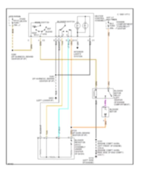 Air Conditioning Pontiac Sunfire Gt 1997 System Wiring Diagrams Wiring Diagrams For Cars