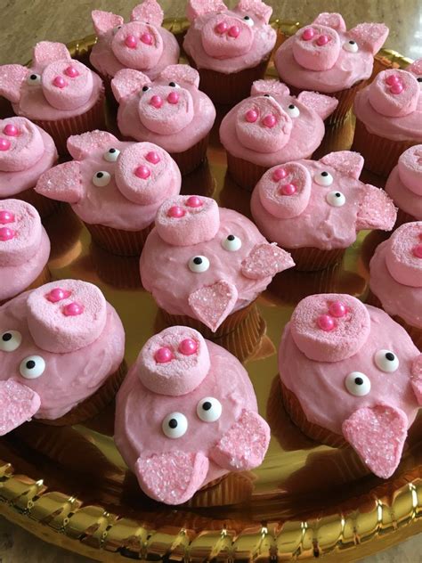 Peppa pig inspired cupcakes – Artofit