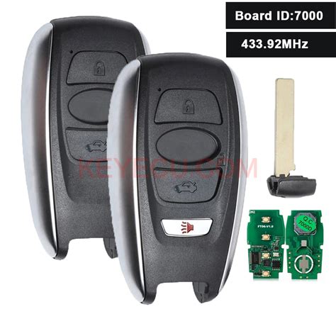 Board Id Smart Remote Key Keyless Go Button Mhz A Chip