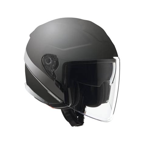 Casco Jet Tucano Urbano El Max Nero Graphic A Opaco