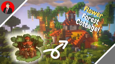 Flower Forest Cottage Build Minecraft Timelapse Youtube