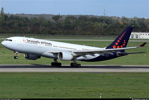 OO SFU Brussels Airlines Airbus A330 223 Photo By Richard Dragon ID