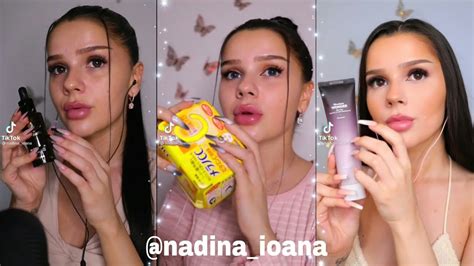 Tik Tok Videos Compilation Skins Care Nadina Ioana Asmr Tik Tok