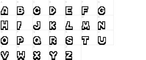 Mario Kart DS Font UrbanFonts