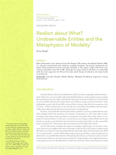 (PDF) Realism about What? Unobservable Entities and the Metaphysics of ...