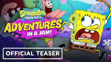 Spongebob Adventures In A Jam Official Teaser Trailer Youtube