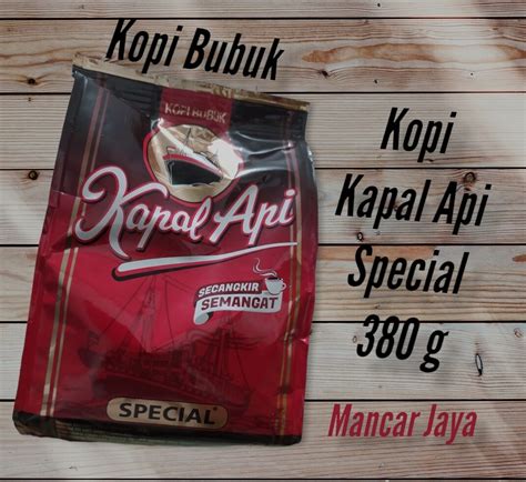 Kopi Kapal Api Special 380 G Kopi Bubuk Lazada Indonesia