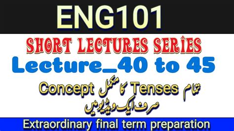 Eng Lecture To Eng Short Lectures En Final Term