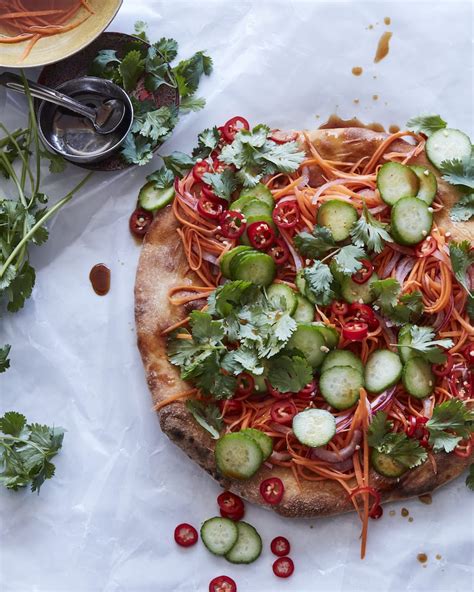 Veggie Banh Mi Pizza What S Gaby Cooking