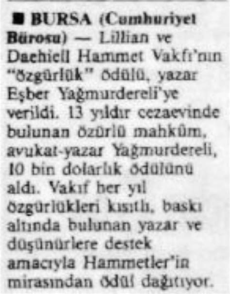 SolHafıza on Twitter RT GunlukArsiv 8 Haziran 1991 Lillian Hellman