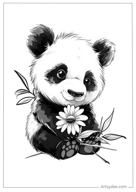 50 Free Printable Cute Panda Coloring Pages Nel 2024