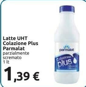 Latte Uht Colazione Plus Parzialmente Scremato Lt Offerta Di Carrefour