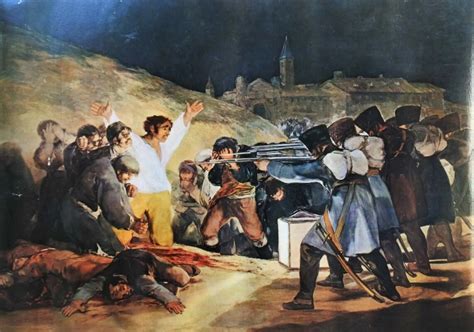 Francisco De Goya Fusilamientos Del 2 De Mayo Reproducción Sobre