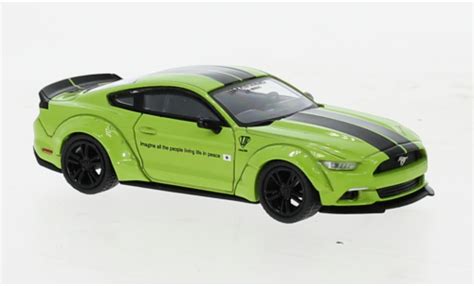 Miniature Ford Mustang Mini Gt Lb Works Verte Voiture Miniature