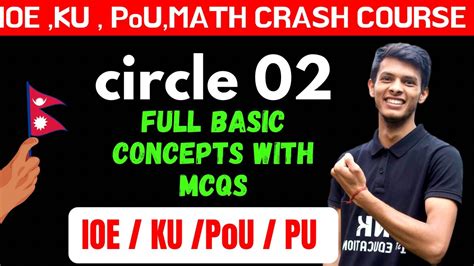 Circle Circle For Ioe Or Cee Preparation Circle In One Shot For