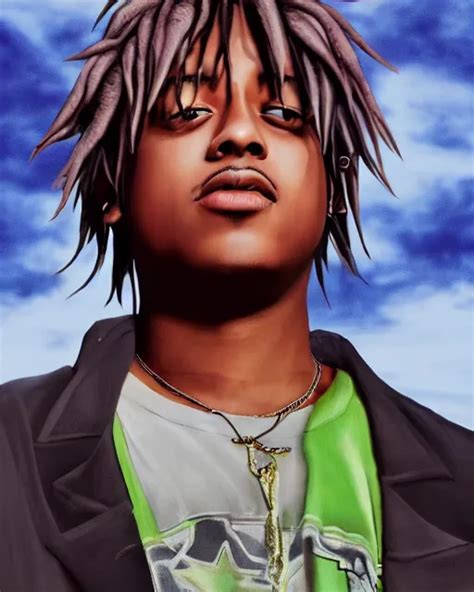 Juice Wrld Rapper Rockstar Legend Highly Detailed Stable Diffusion