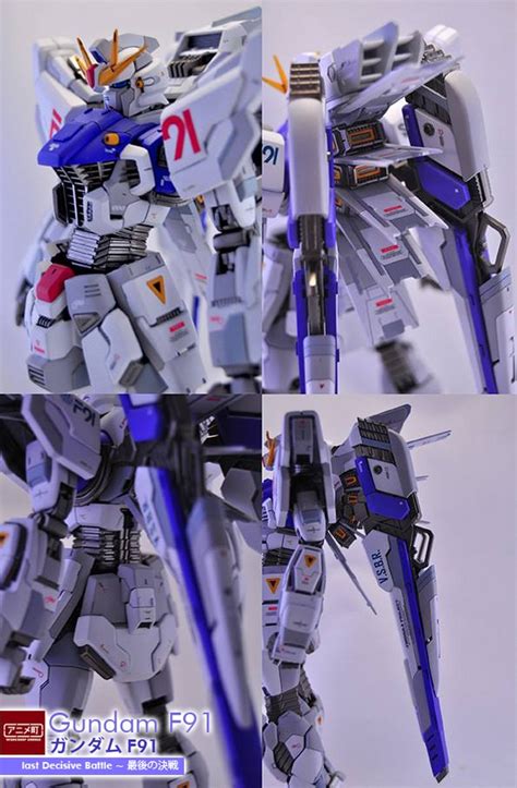 Custom Build Mg 1100 Gundam F91 Last Decisive Battle