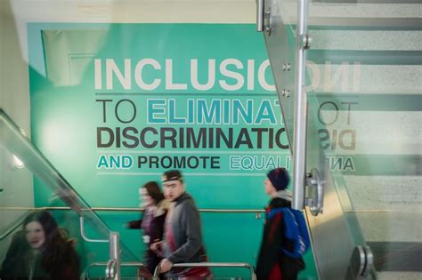 Equality Diversity Campaign College Stairwells Equality And