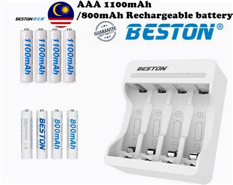 Ready Stock Beston Original Aaa Mah Nimh High Capacity