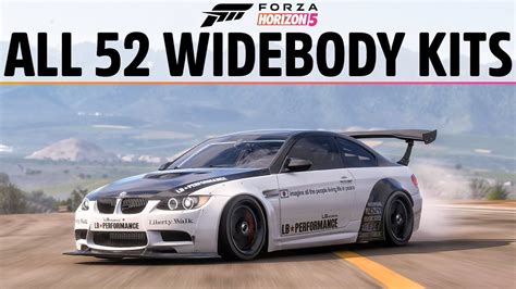 Forza Horizon All Widebody Kits In Forza Horizon Wide Body