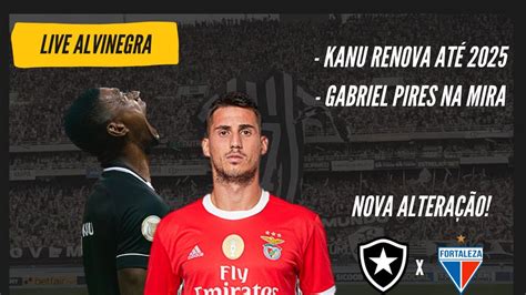 RENOVAÇÃO DE KANU O BOTAFOGO ATÉ 2025 GABRIEL PIRES VOLTA À PAUTA