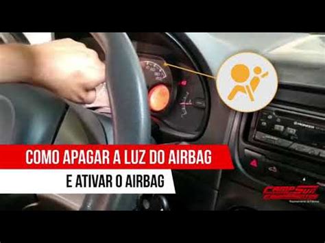 Como apagar a luz do Airbag do passageiro do veículo Fiat Strada YouTube