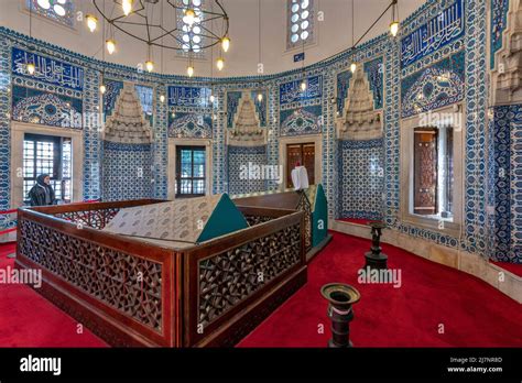 The Mausoleum Of Hurrem Sultan Roxelana At Suleymaniye Mosque Complex