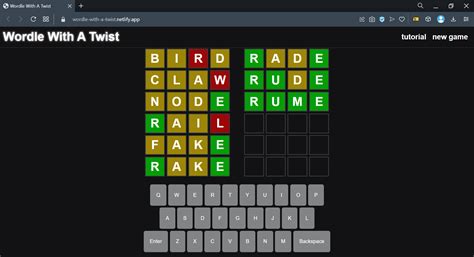 GitHub - LimWeiJen/wordle-with-a-twist