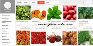 Aplikasi Belanja Sayur Online Situs Yg Menjual Kebutuhan Dapur Anda