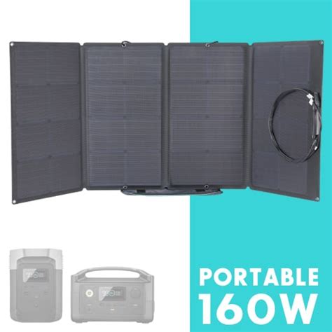 Panneau Solaire 160W Monocristallin Portable ECOFLOW