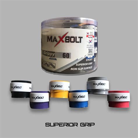 Jual Grip Karet MAXBOLT GRIPPY TACKY SUPERIOR Original Shopee Indonesia